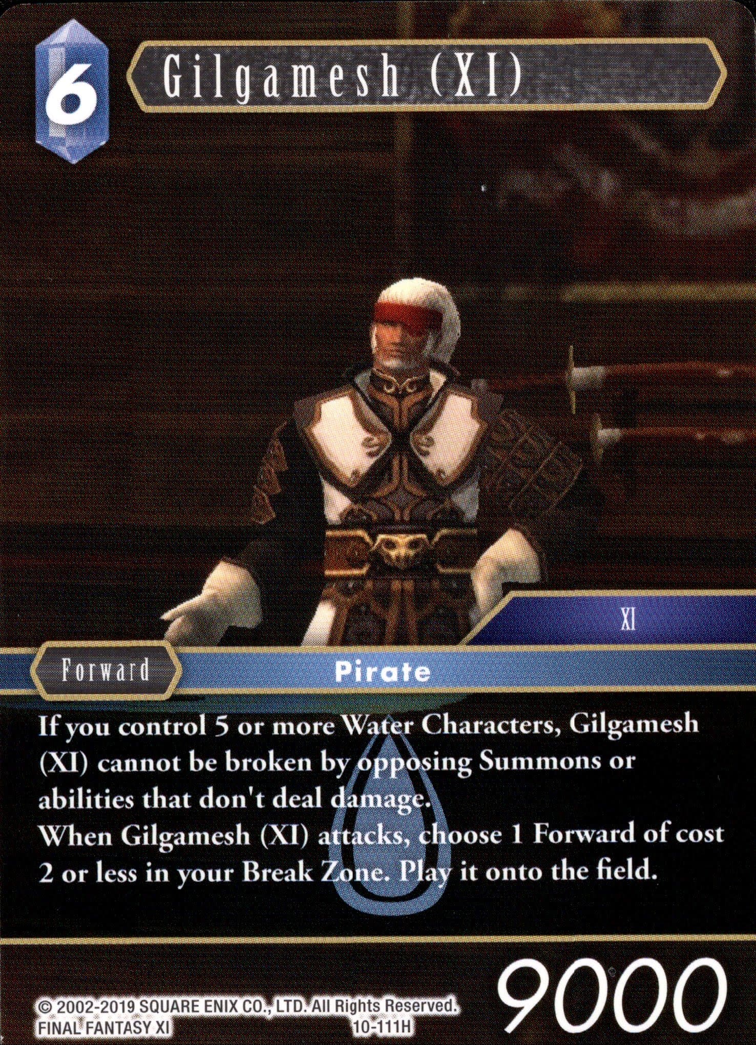 Gilgamesh (XI) - 10-111H - Opus X - Card Cavern