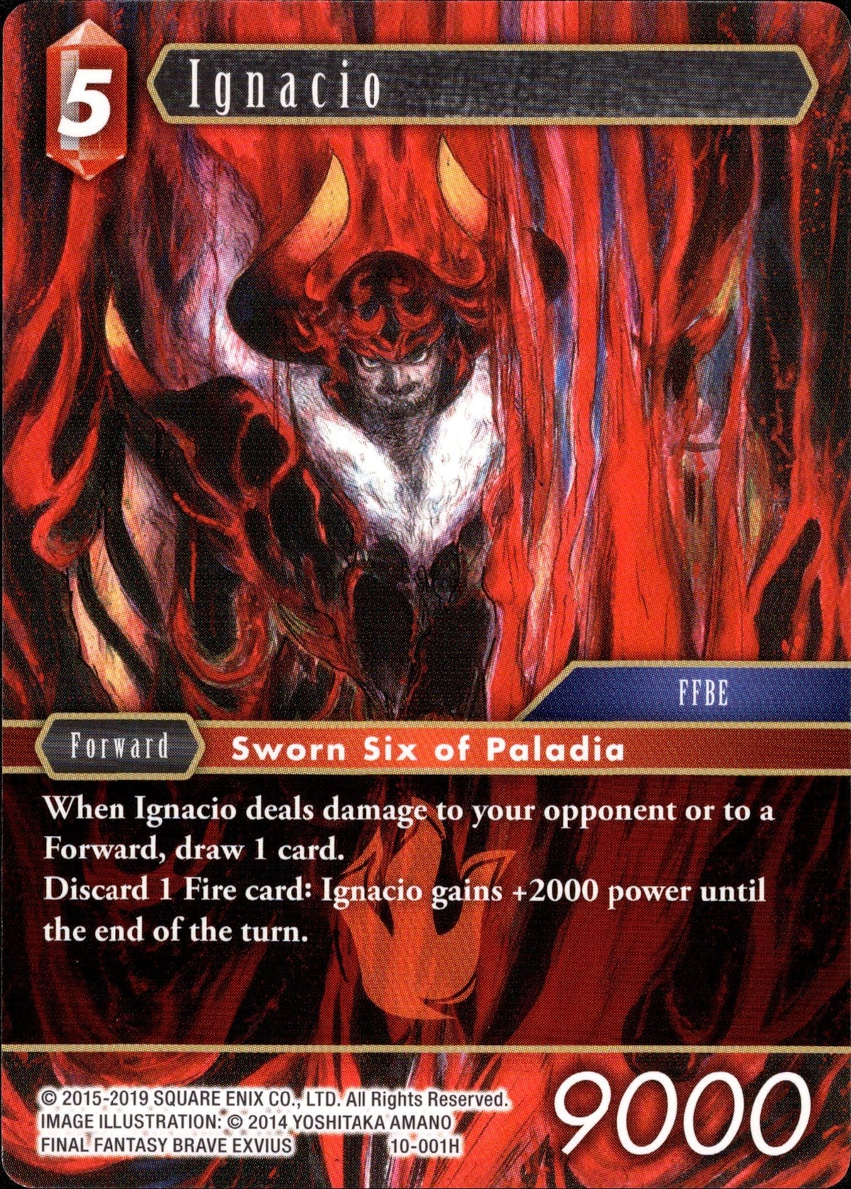 Ignacio - 10-001H - Opus X - Card Cavern