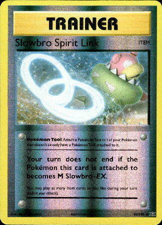 Slowbro Spirit Link - 86/108 - Evolutions - Reverse Holo - Card Cavern