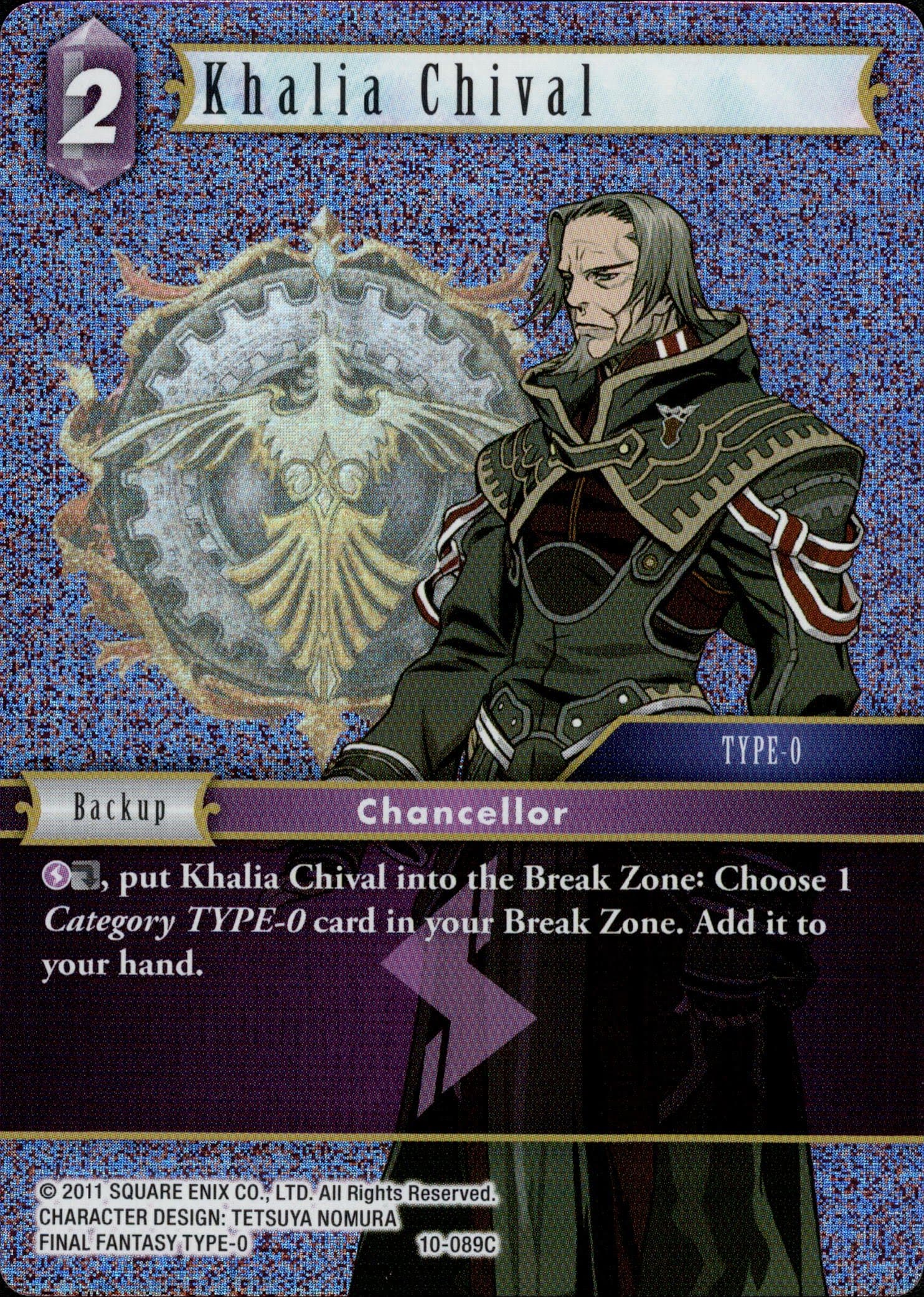 Khalia Chival - 10-089C - Opus X - Foil - Card Cavern