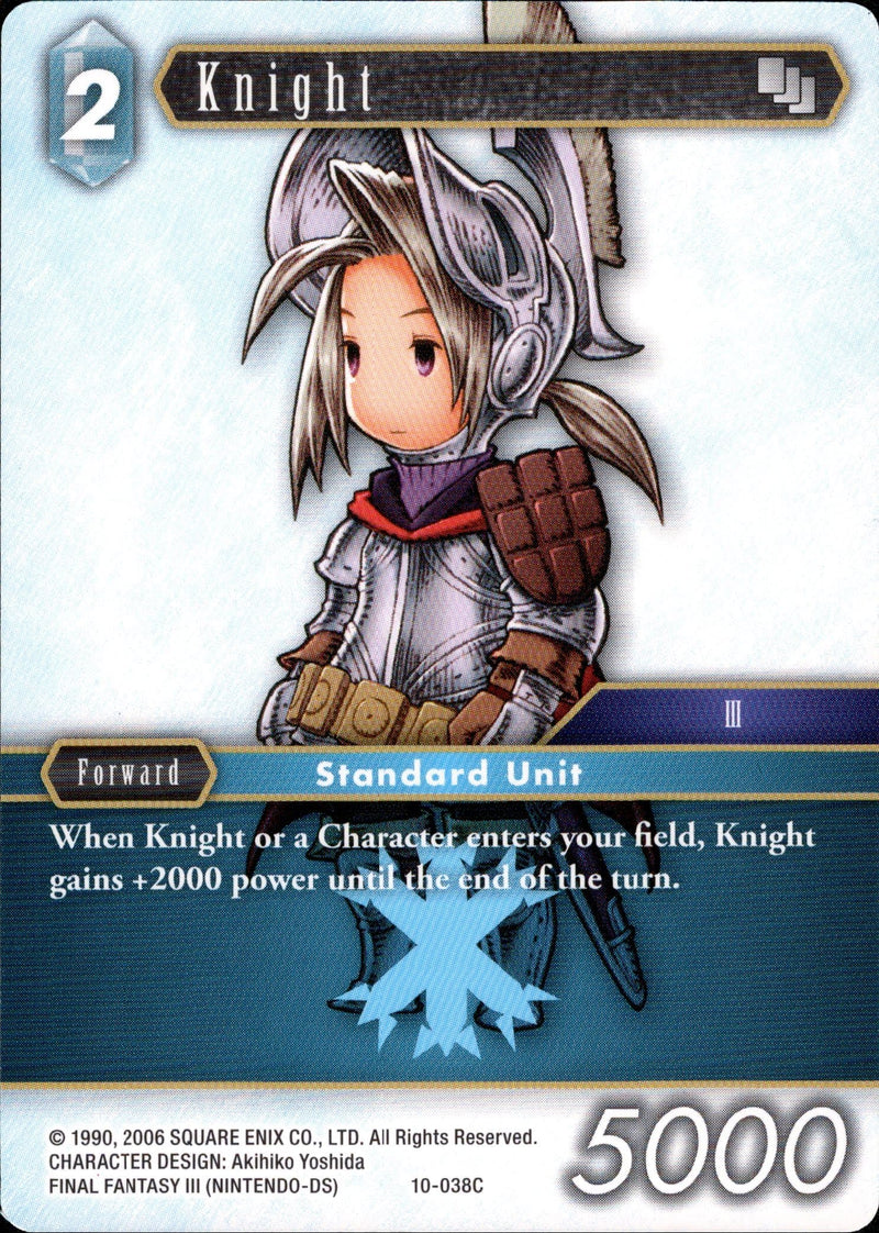 Knight - 10-038C - Opus X - Card Cavern