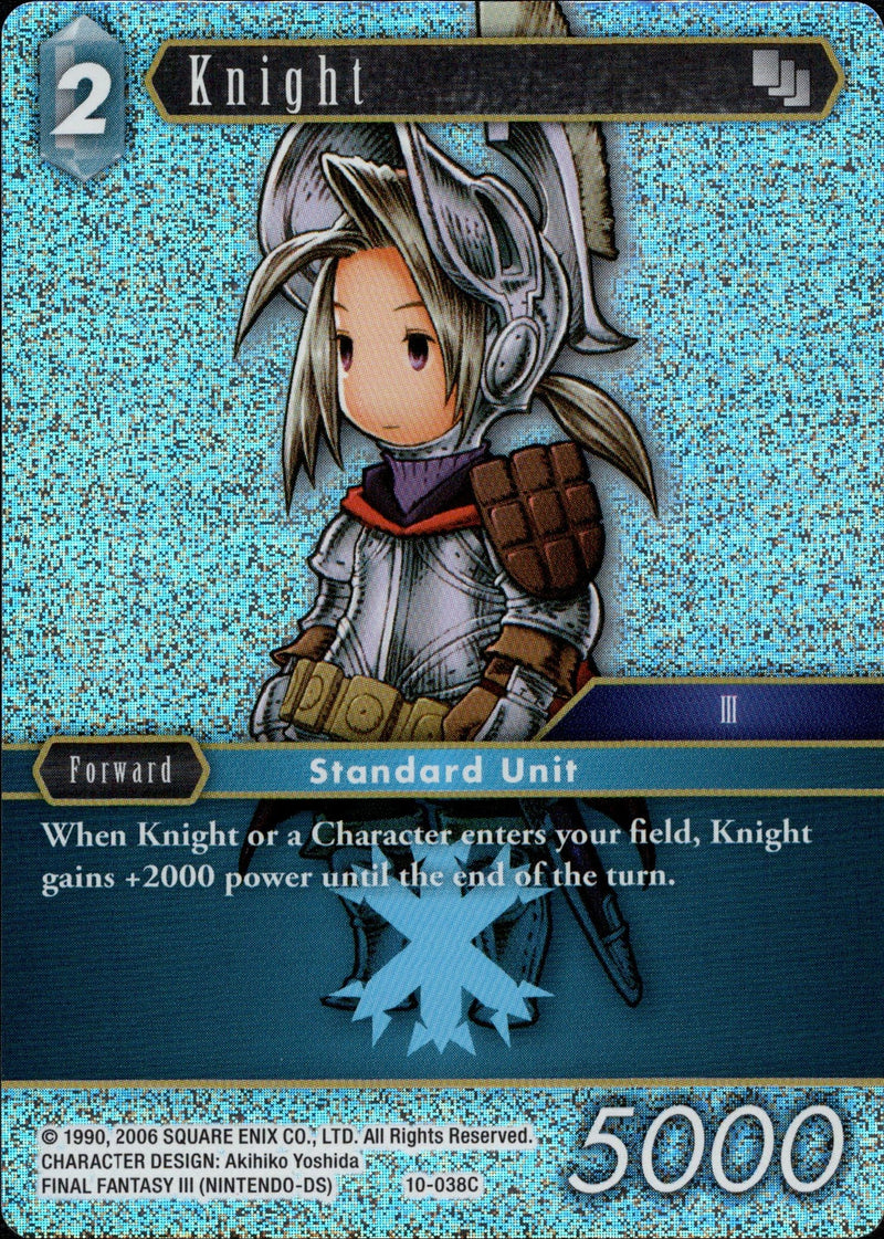 Knight - 10-038C - Opus X - Foil - Card Cavern
