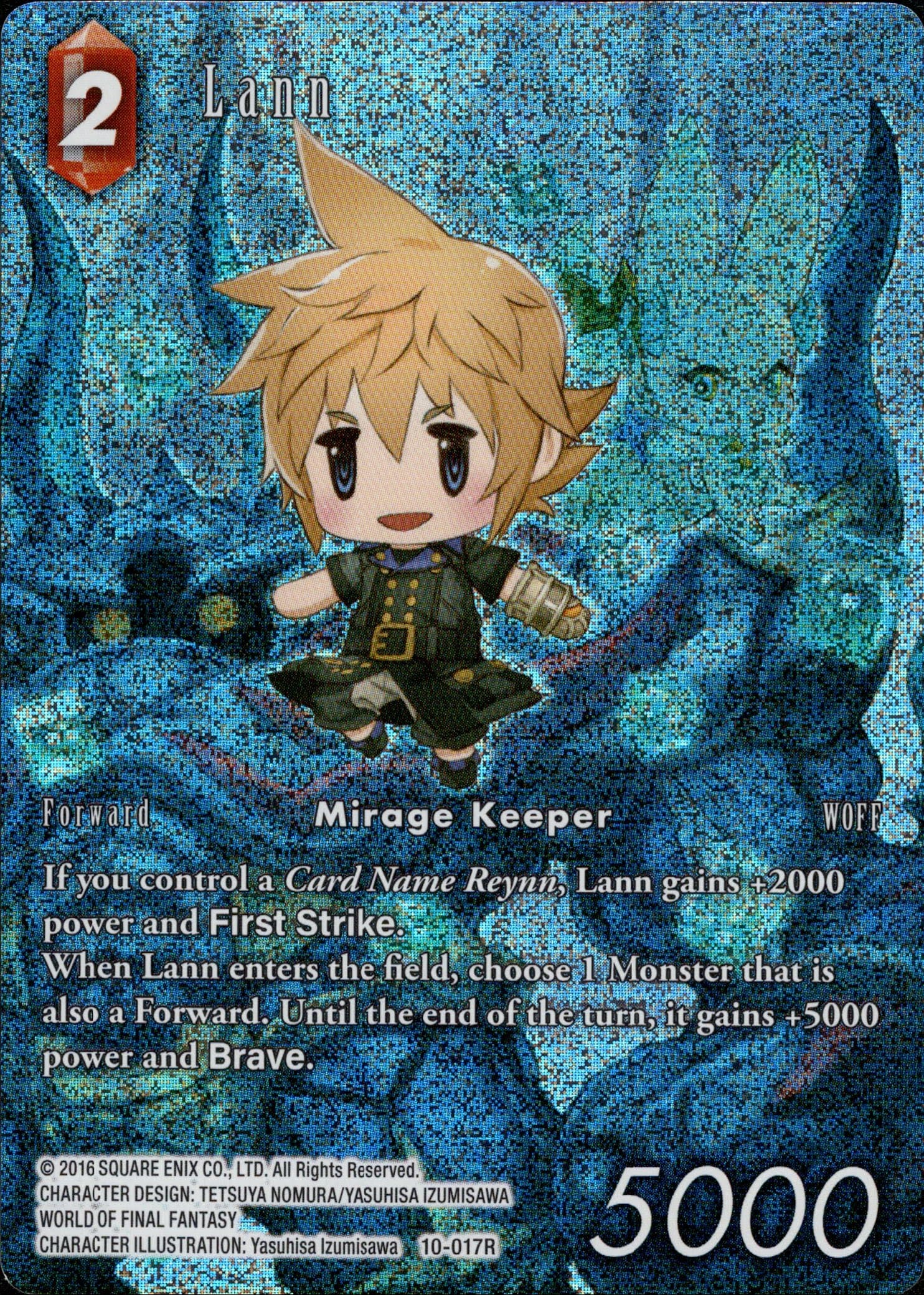 Lann (Full Art) - 10-017R - Opus X - Foil - Card Cavern