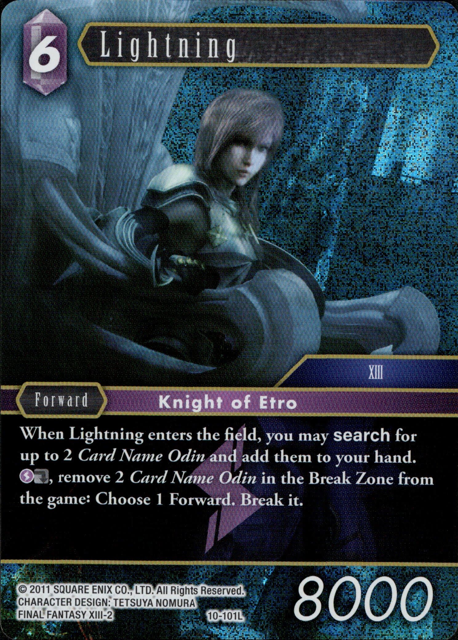 Lightning - 10-101L - Opus X - Foil - Card Cavern