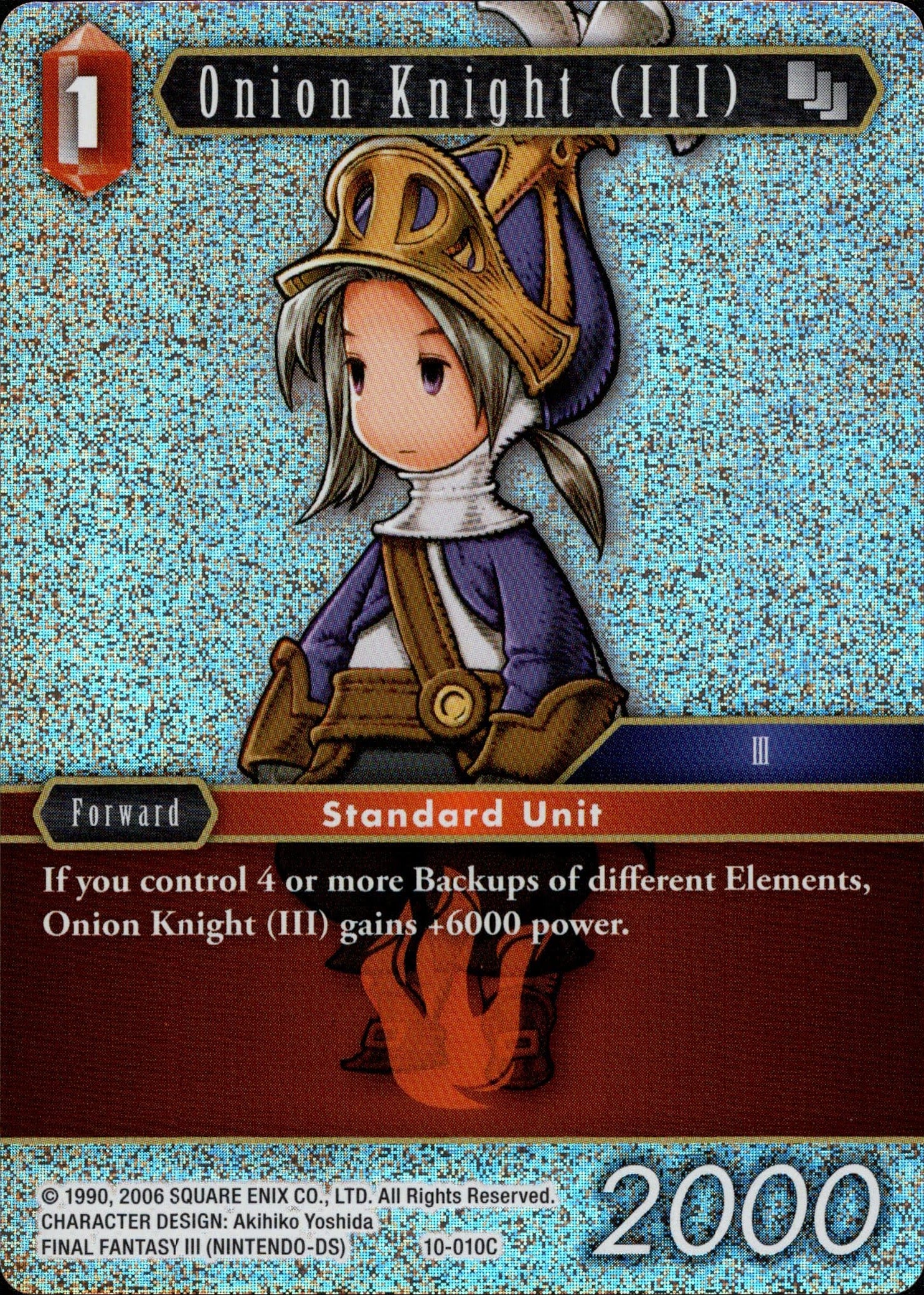 Onion Knight (III) - 10-010C - Opus X - Foil - Card Cavern
