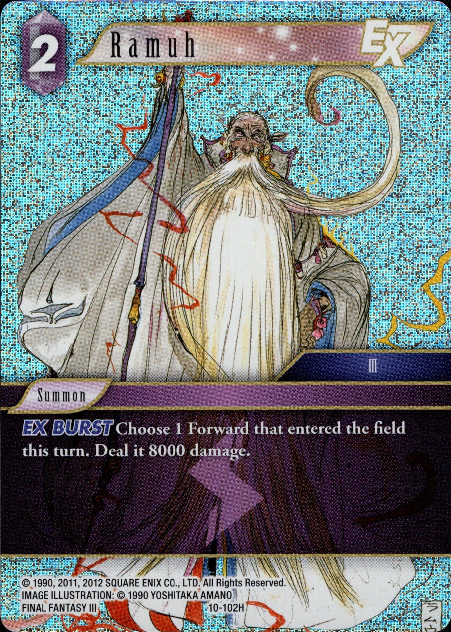 Ramuh - 10-102H - Opus X - Foil - Card Cavern