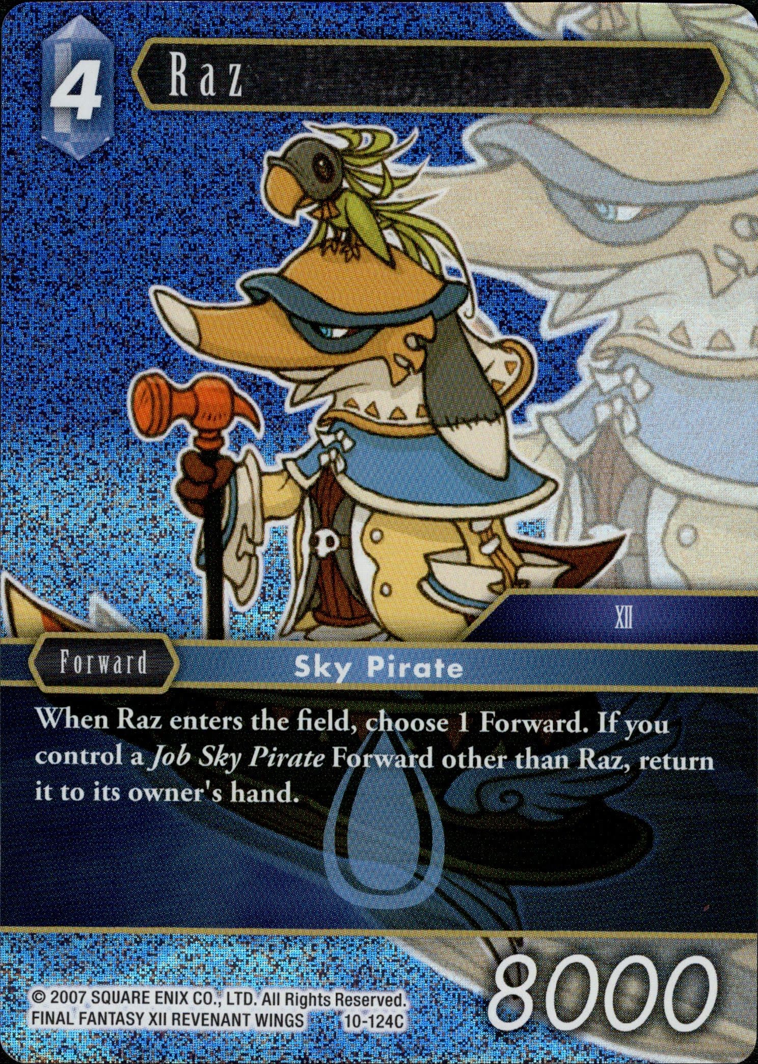 Raz - 10-124C - Opus X - Foil - Card Cavern