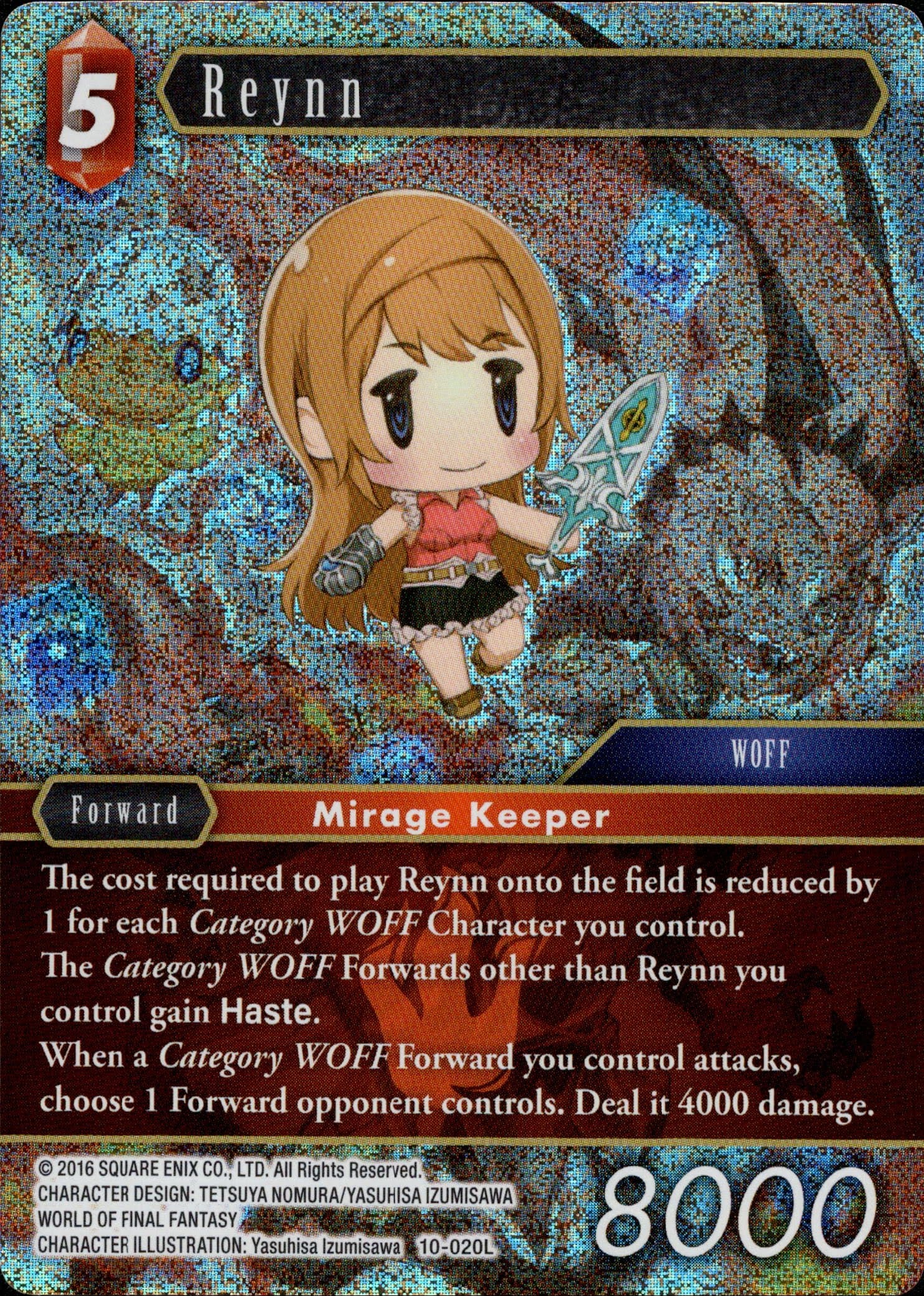 Reynn - 10-020L - Opus X - Foil - Card Cavern