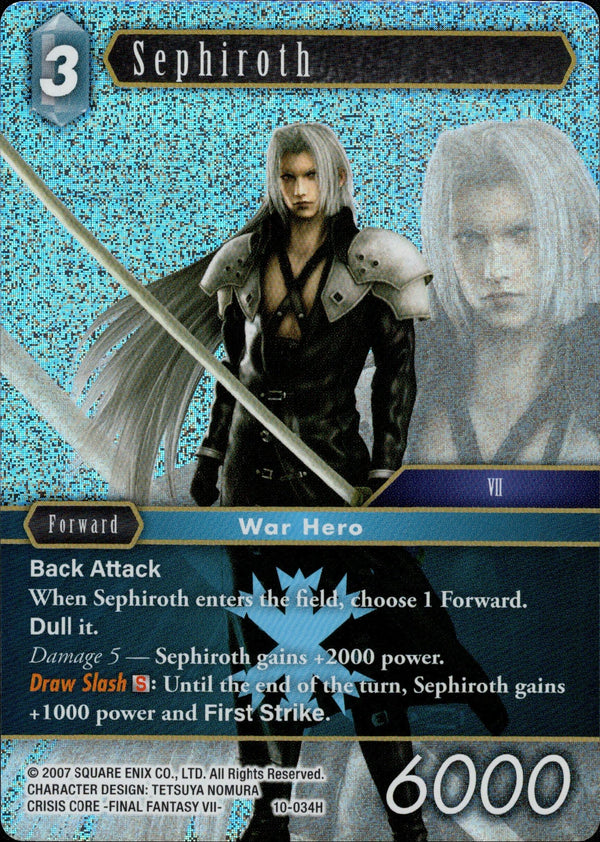 Sephiroth - 10-034H - Opus X - Foil - Card Cavern