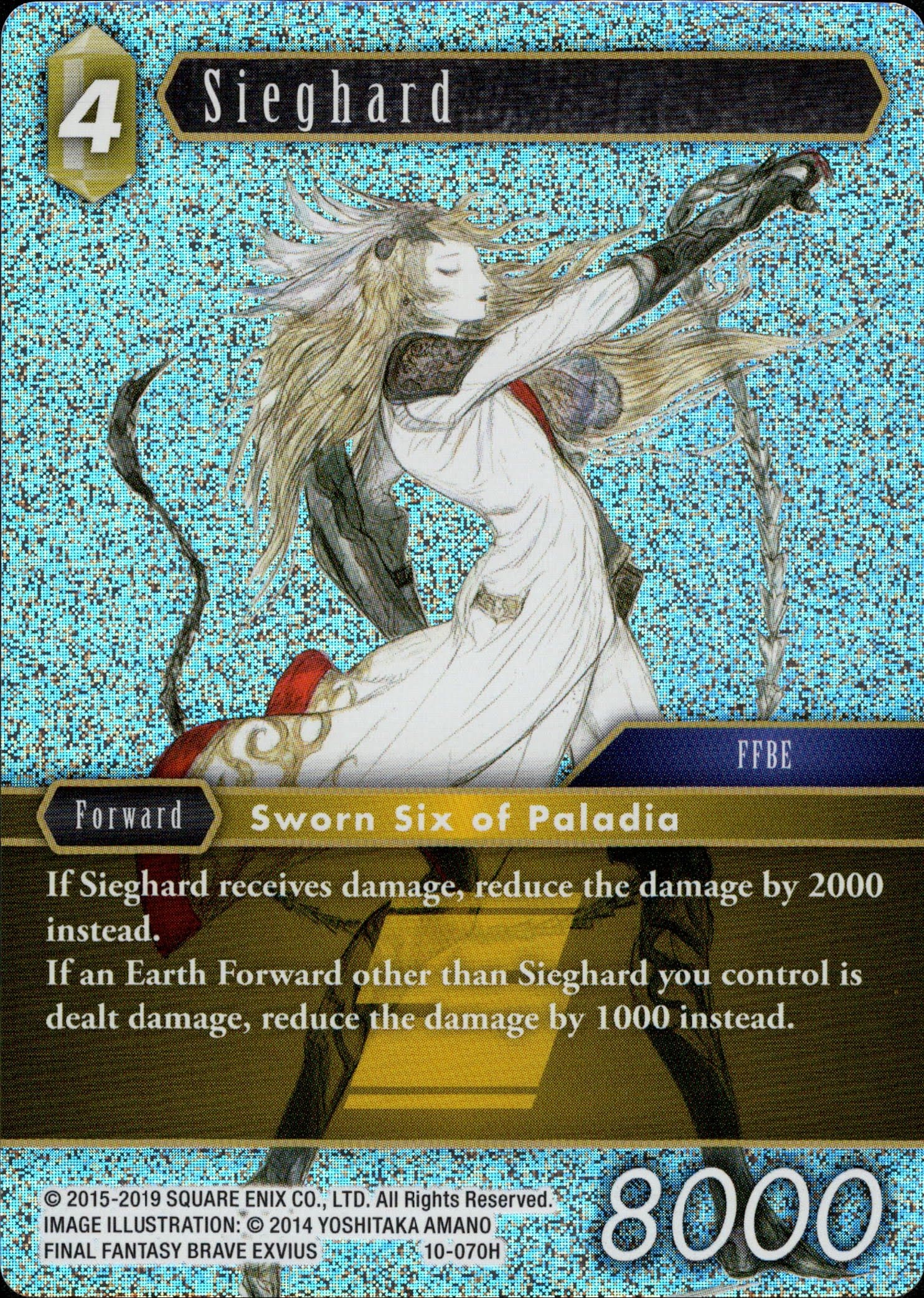 Sieghard - 10-070H - Opus X - Foil - Card Cavern