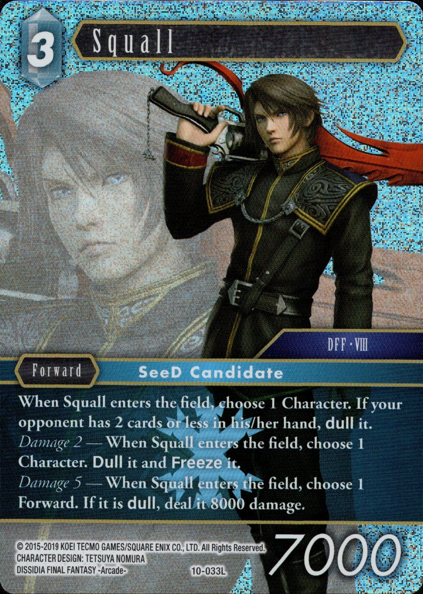 Squall - 10-033L - Opus X - Foil - Card Cavern