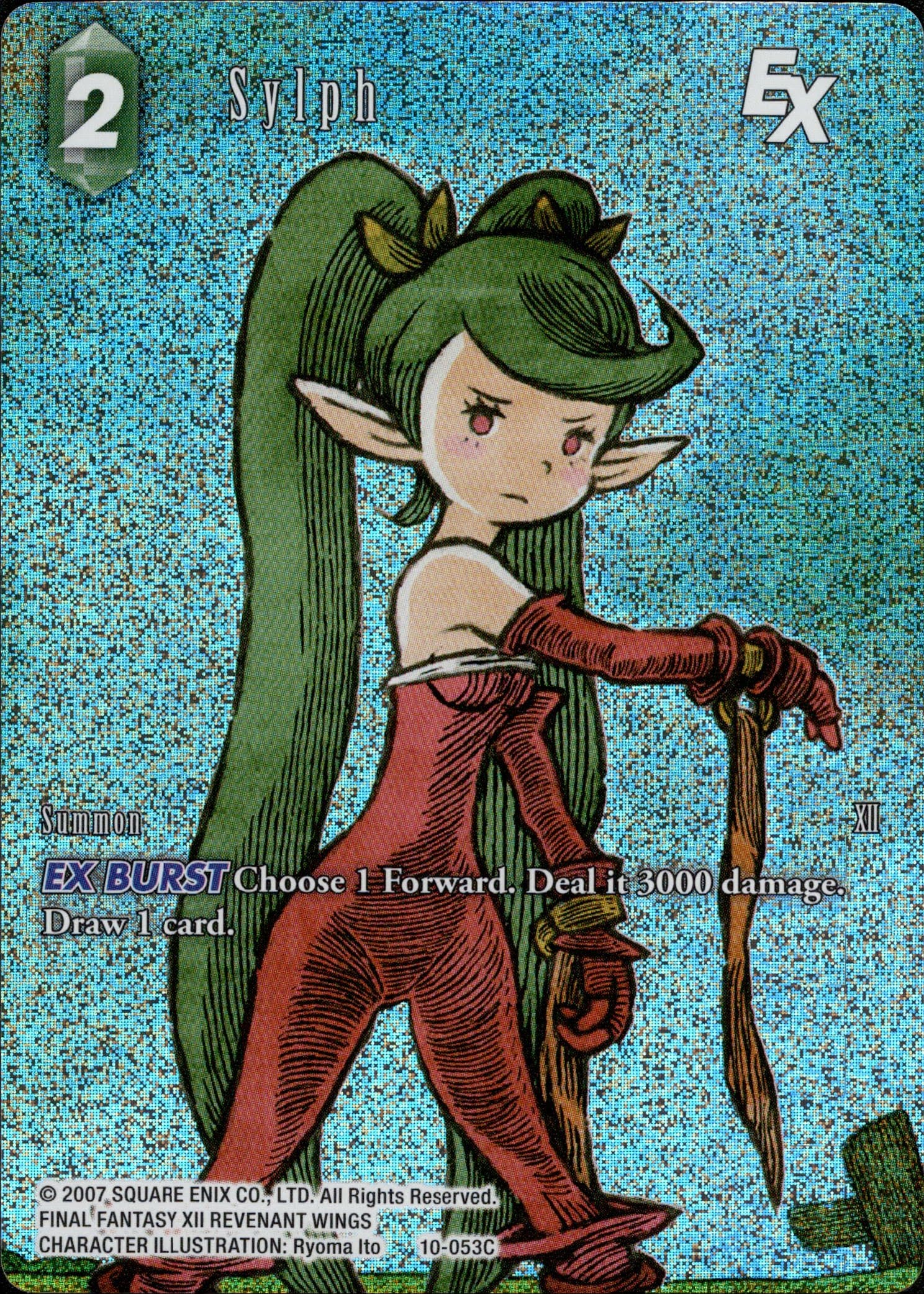 Sylph (Full Art) - 10-053C - Opus X - Foil - Card Cavern