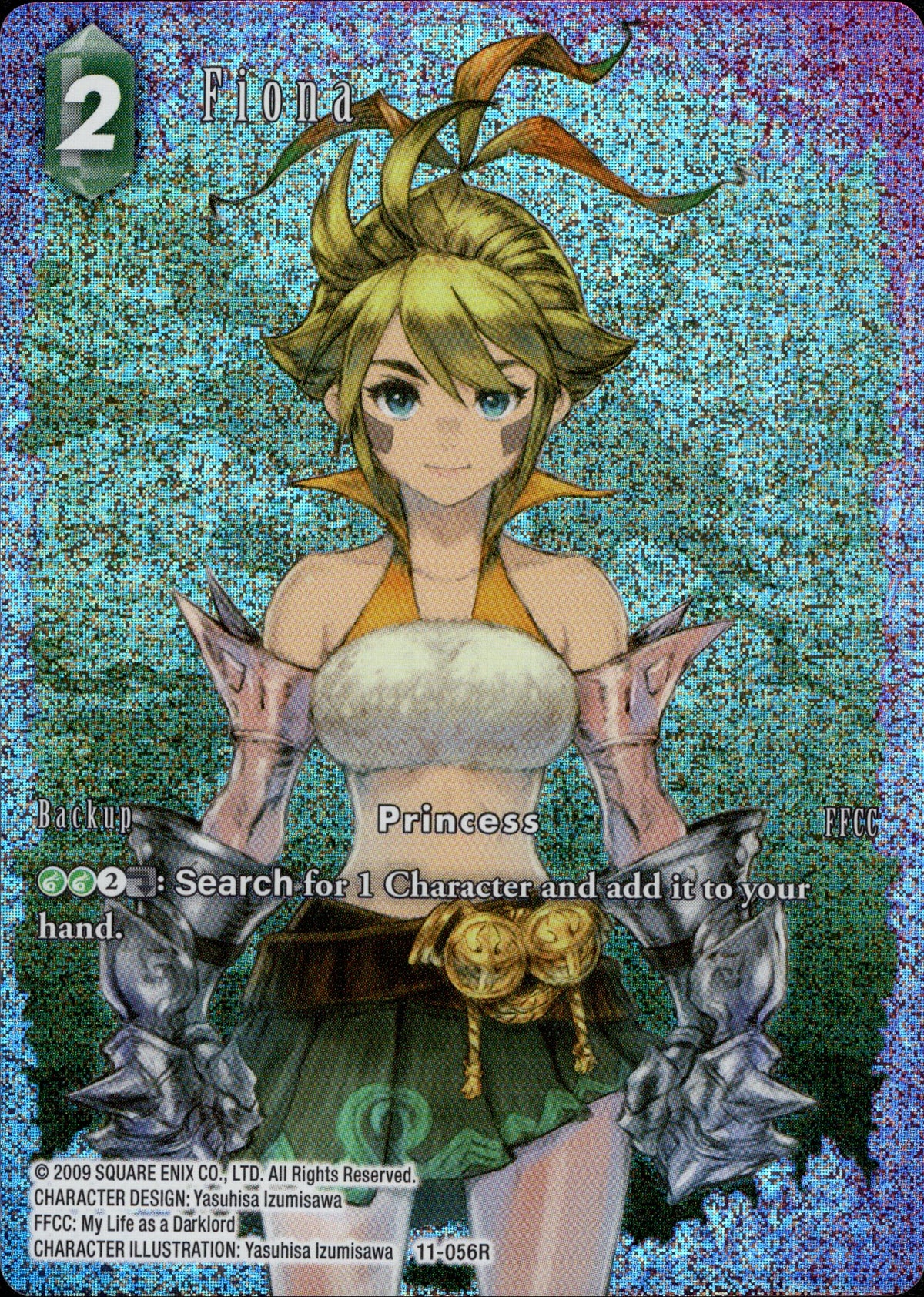 Fiona - 11-056R - Opus XI - Full Art - Foil - Card Cavern