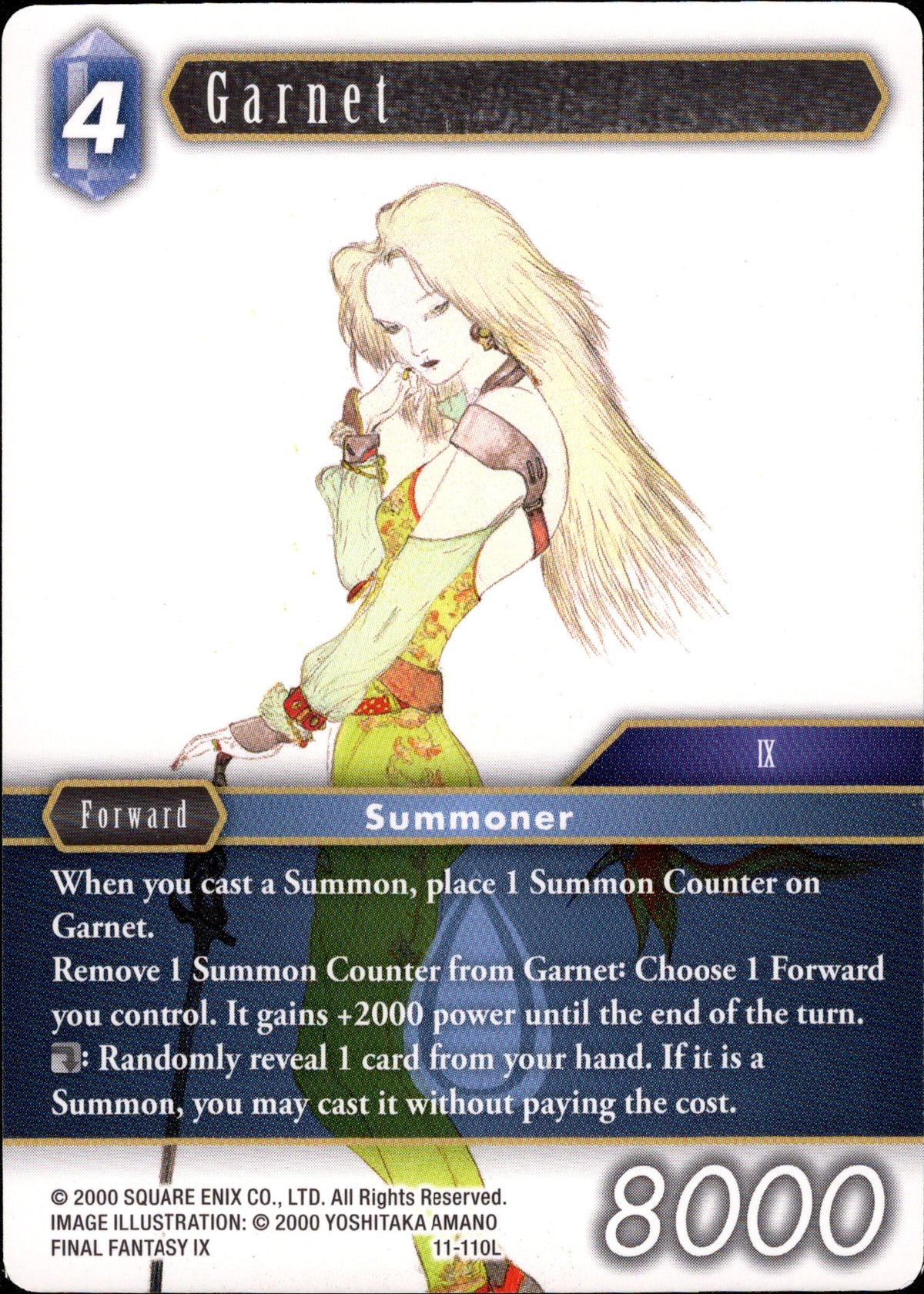 Garnet - 11-110L - Opus XI - Card Cavern