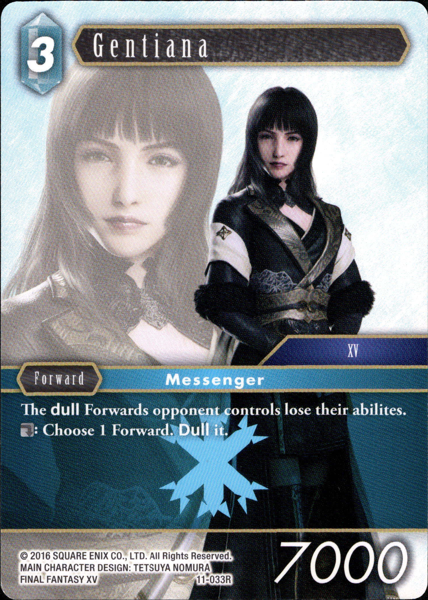 Gentiana - 11-033R - Opus XI - Card Cavern