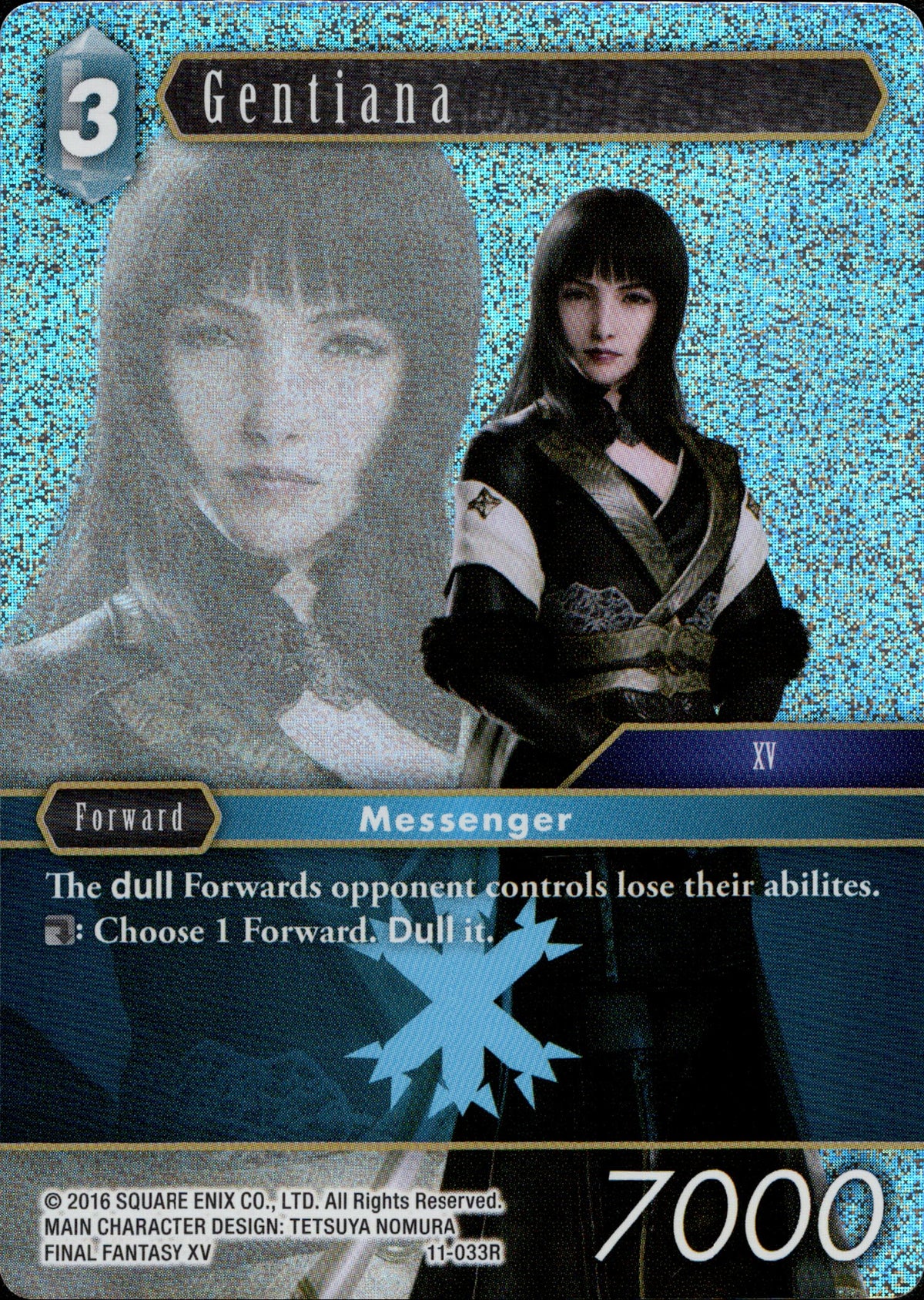 Gentiana - 11-033R - Opus XI - Foil - Card Cavern
