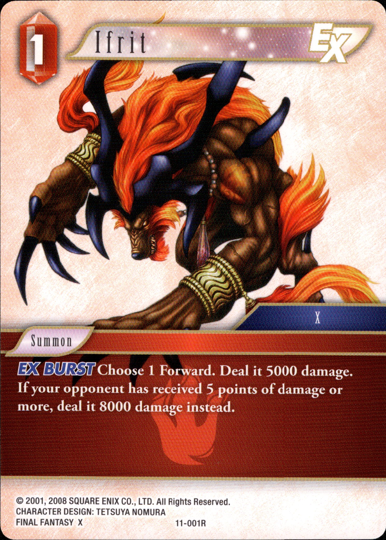 Ifrit - 11-001R - Opus XI - Card Cavern