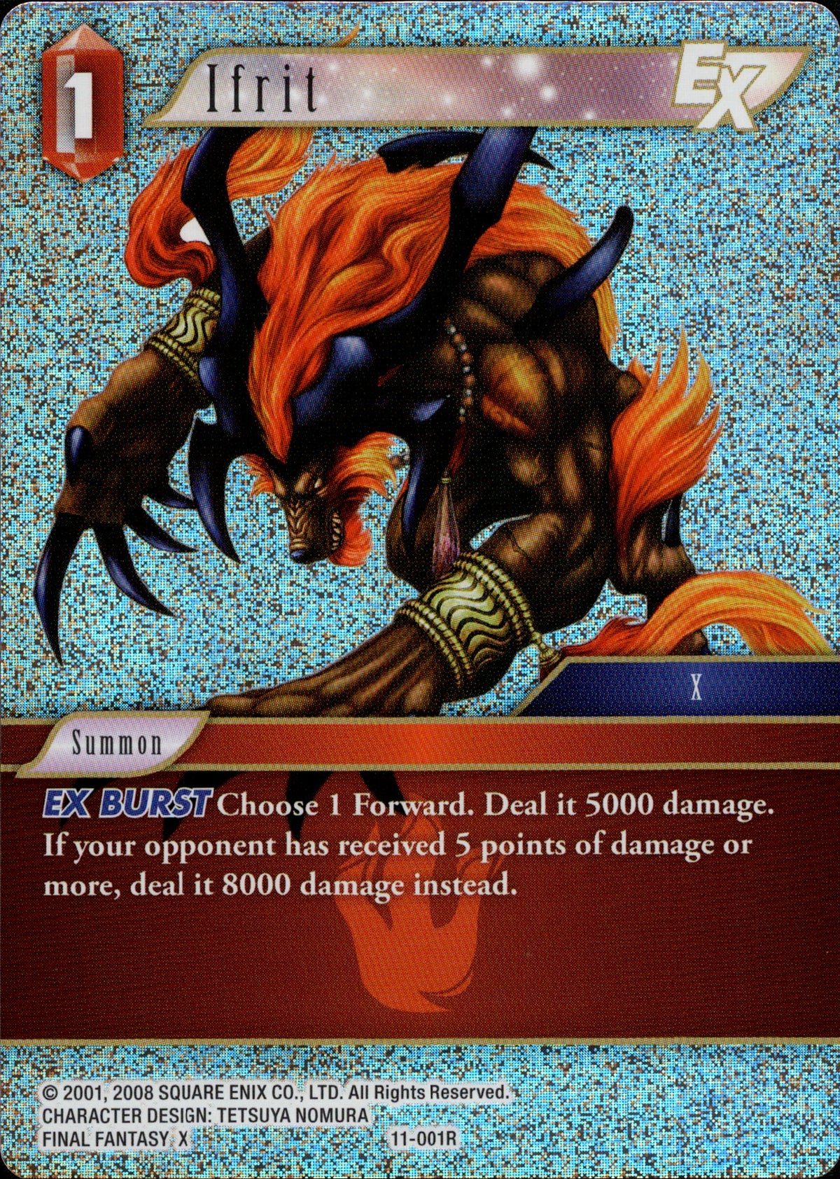 Ifrit - 11-001R - Opus XI - Foil - Card Cavern