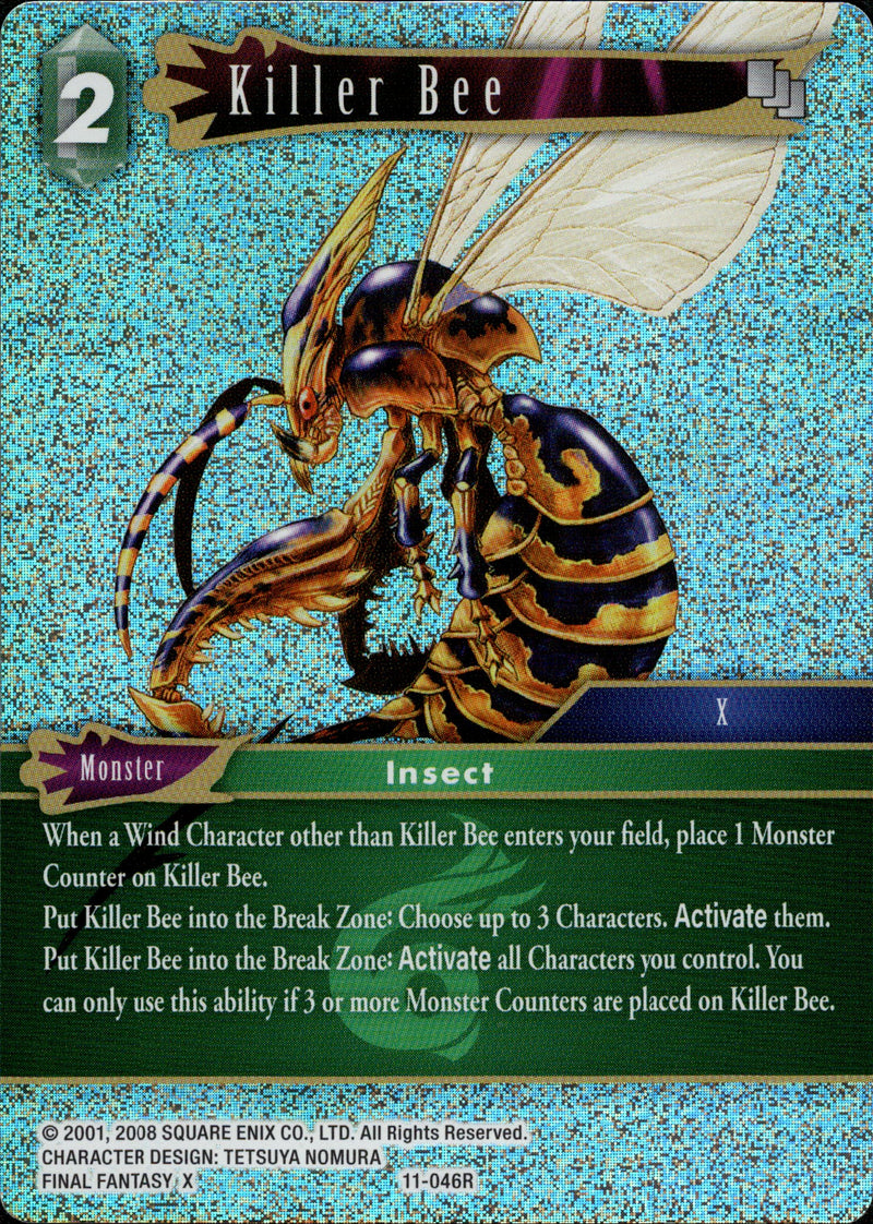 Killer Bee - 11-046R - Opus XI - Foil - Card Cavern