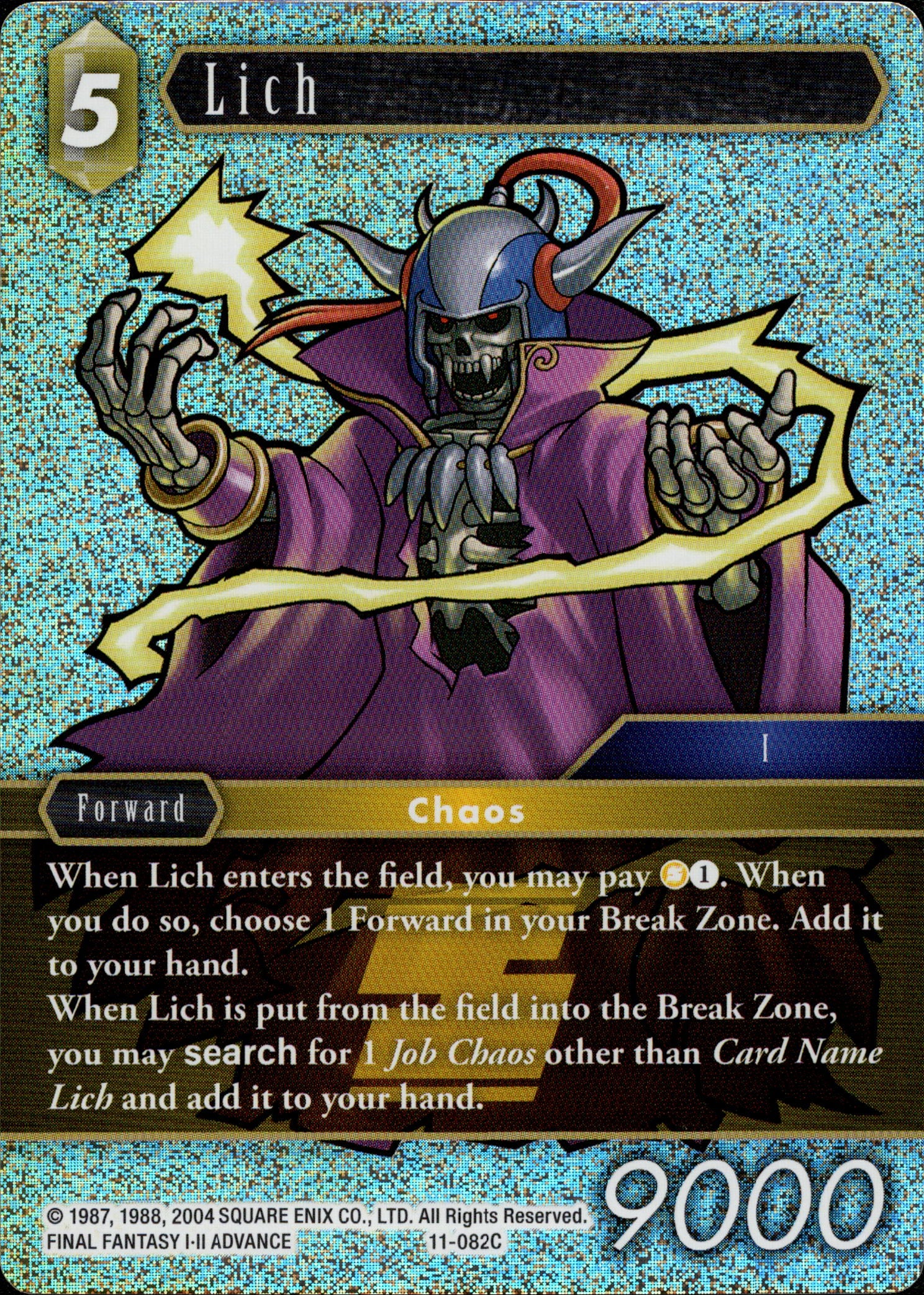 Lich - 11-082C - Opus XI - Foil - Card Cavern