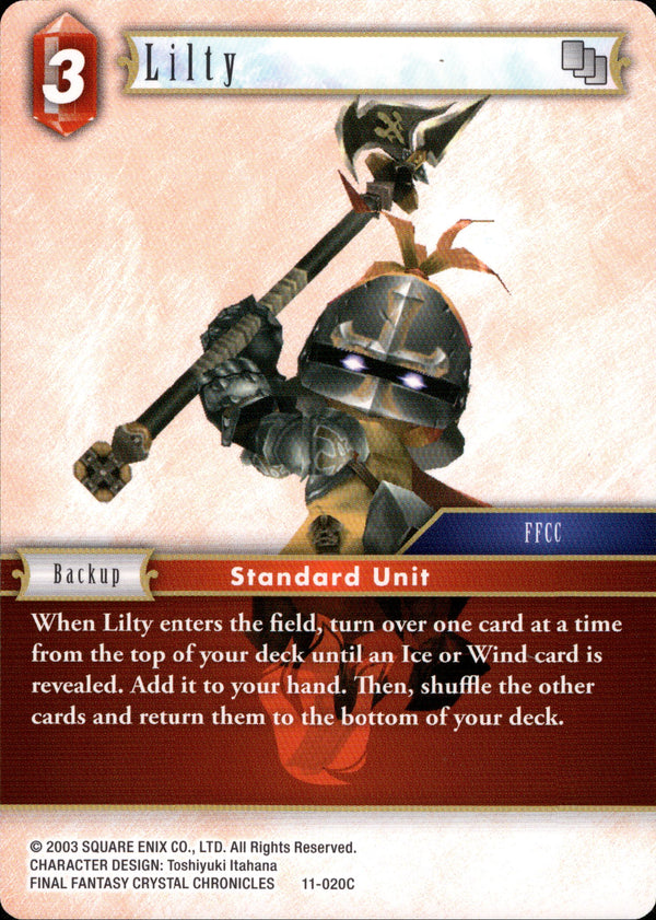 Lilty - 11-020C - Opus XI - Card Cavern