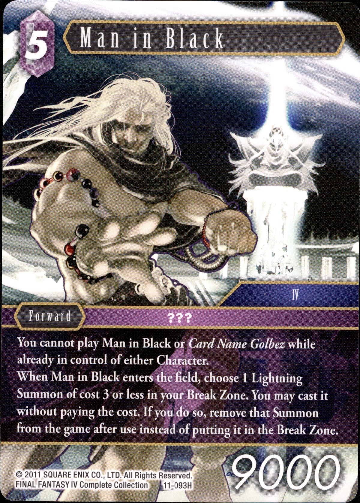 Man in Black - 11-093H - Opus XI - Card Cavern