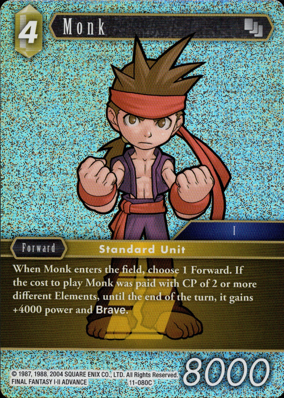 Monk - 11-080C - Opus XI - Foil - Card Cavern