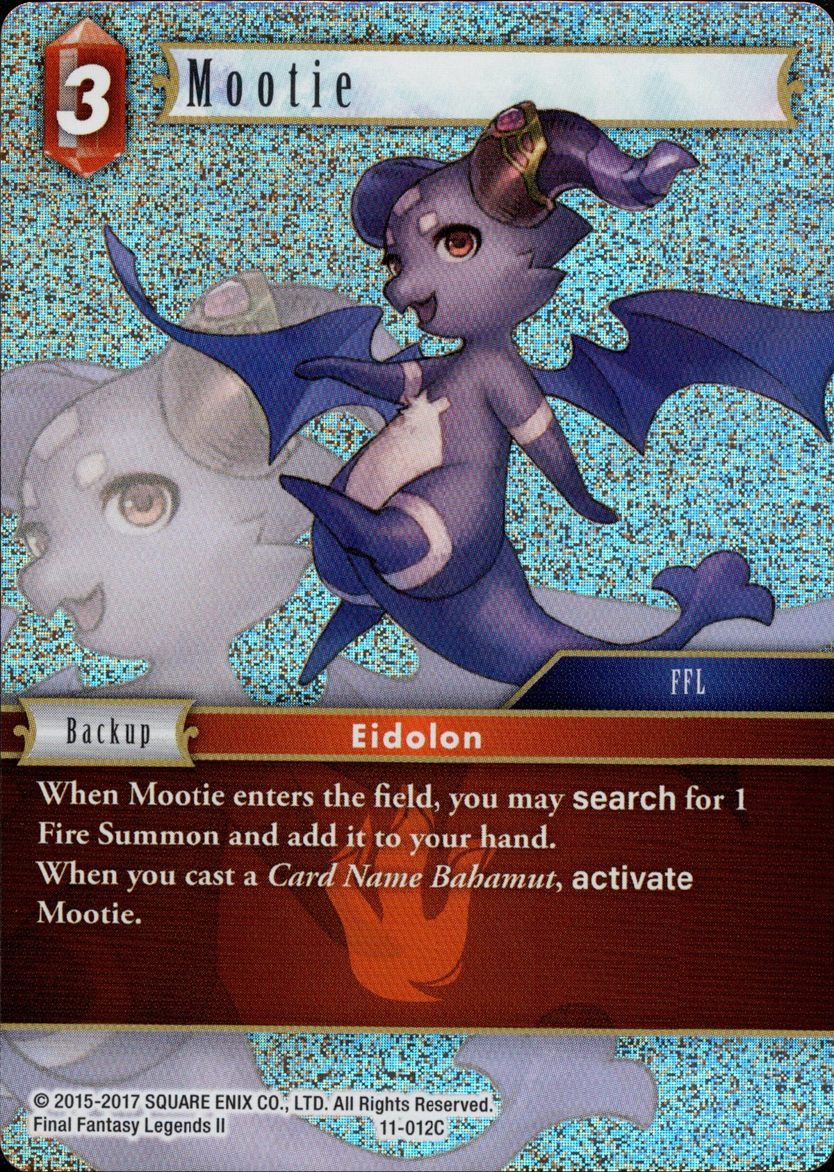Mootie - 11-012C - Opus XI - Foil - Card Cavern