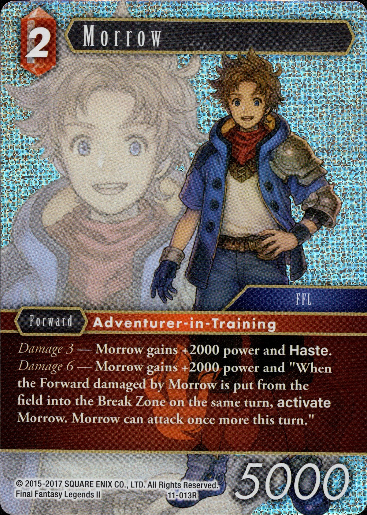 Morrow - 11-013R - Opus XI - Foil - Card Cavern