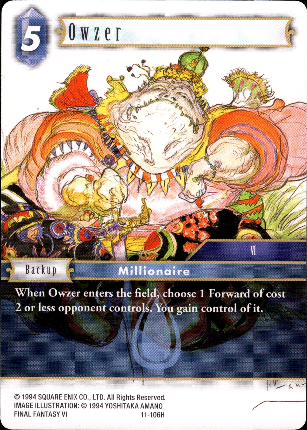 Owzer - 11-106H - Opus XI - Card Cavern