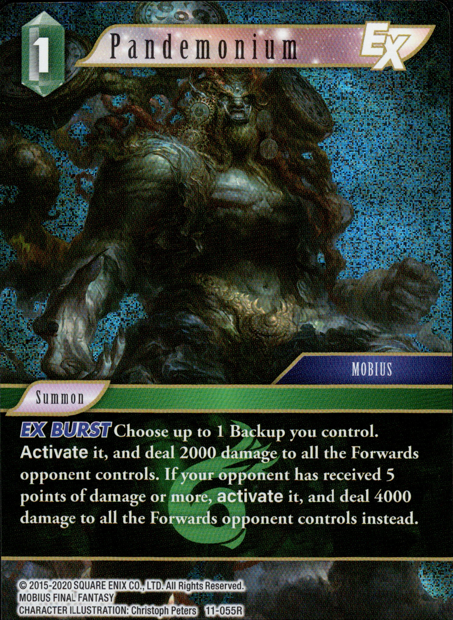 Pandemonium - 11-055R - Opus XI - Foil - Card Cavern