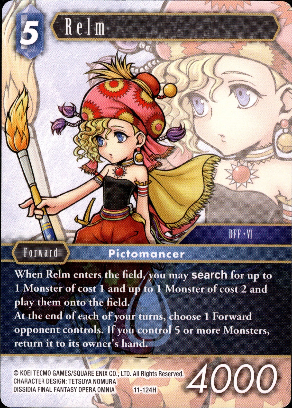 Relm - 11-124H - Opus XI - Card Cavern