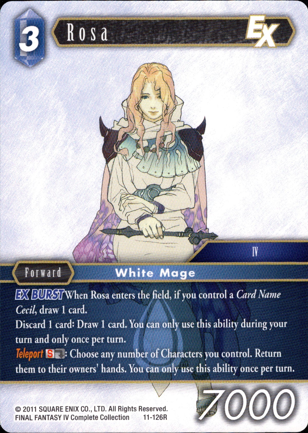 Rosa - 11-126R - Opus XI - Card Cavern