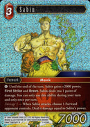 Sabin - 11-018H - Opus XI - Foil - Card Cavern