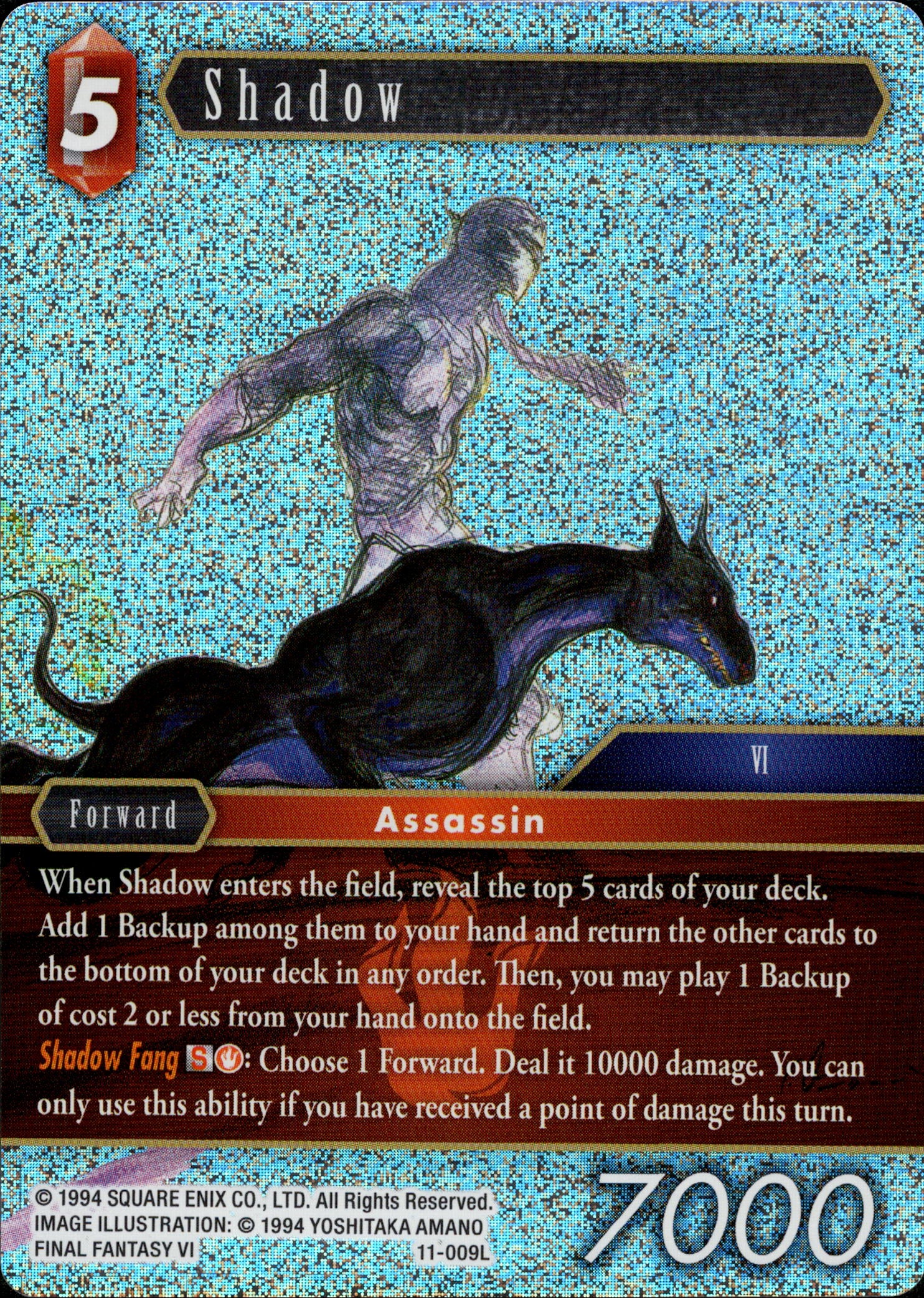 Shadow - 11-009L - Opus XI - Foil - Card Cavern