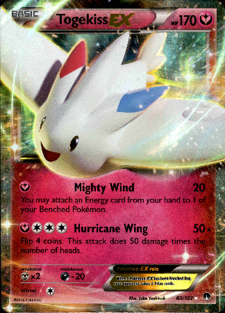 Togekiss EX - 83/122 - BREAKpoint - Card Cavern