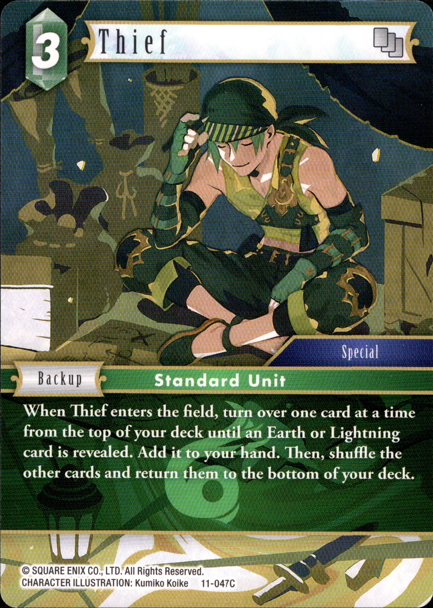 Thief - 11-047C - Opus XI - Card Cavern