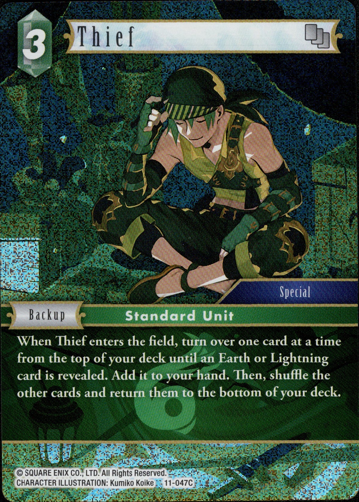 Thief - 11-047C - Opus XI - Foil - Card Cavern
