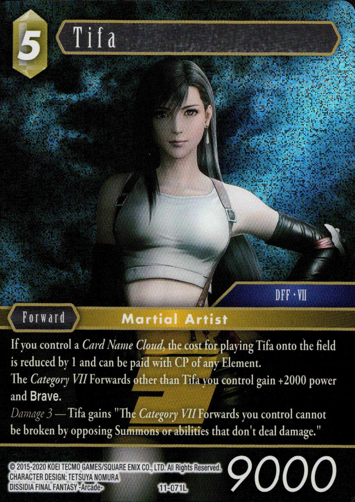Tifa - 11-071L - Opus XI - Foil - Card Cavern