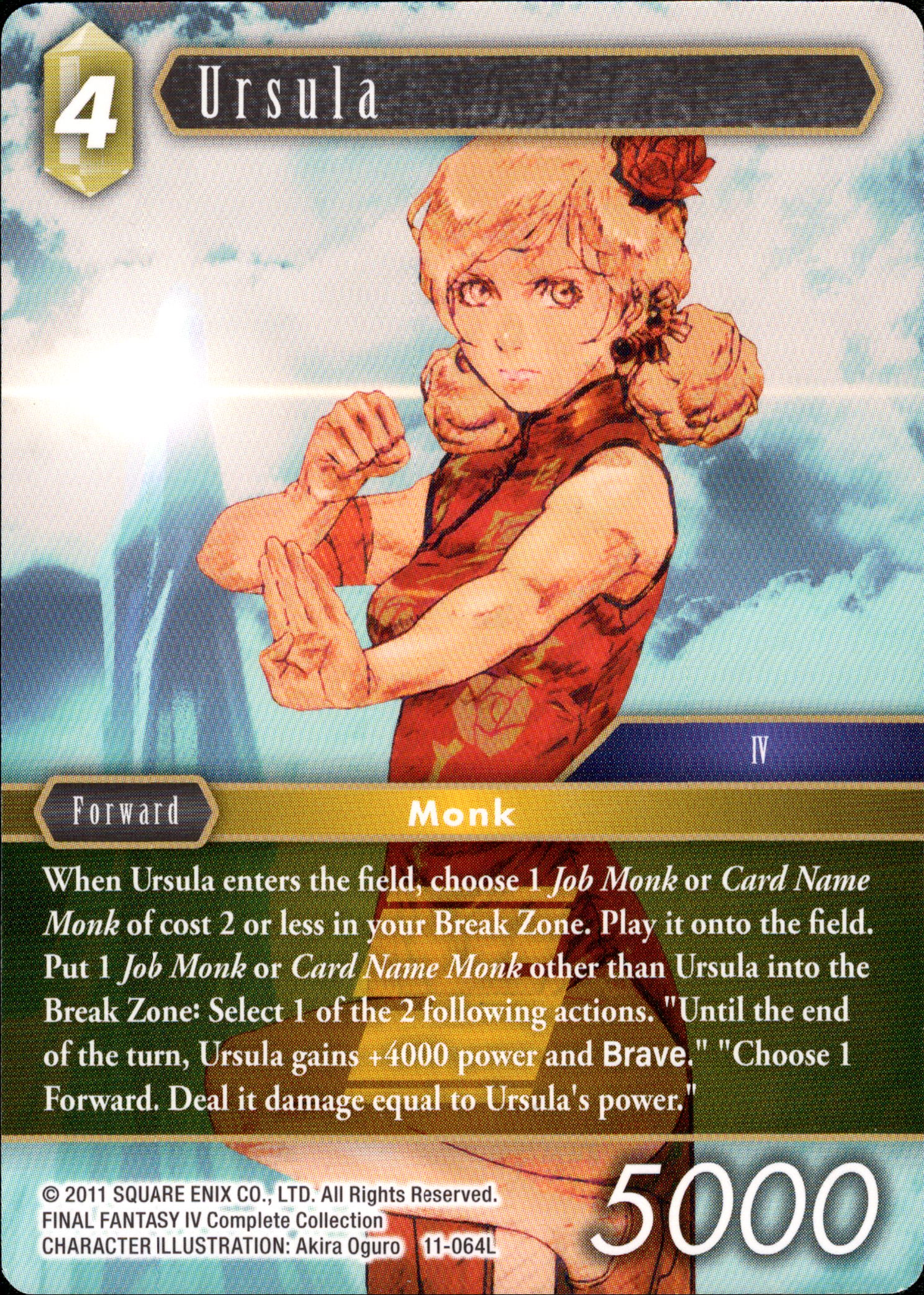 Ursula - 11-064L - Opus XI - Card Cavern