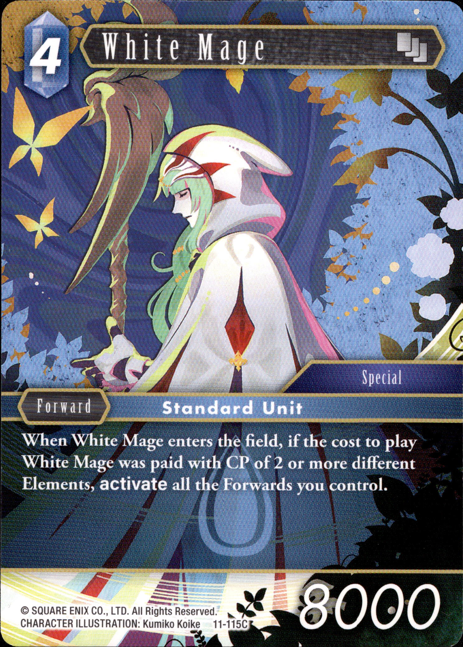 White Mage - 11-115C - Opus XI - Card Cavern