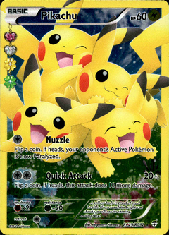 Pikachu Full Art - RC29/RC32 - Generations: Radiant Collection - Holo - Card Cavern