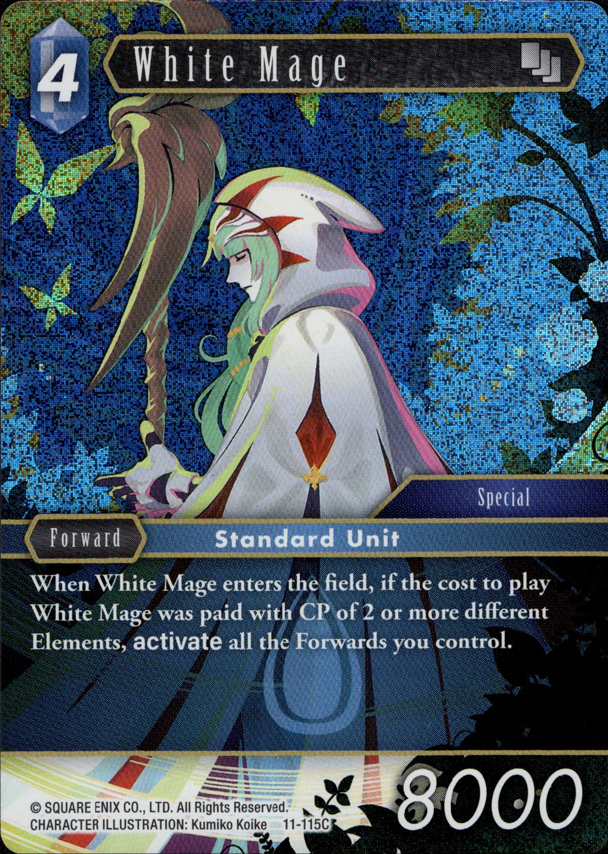 White Mage - 11-115C - Opus XI - Foil - Card Cavern