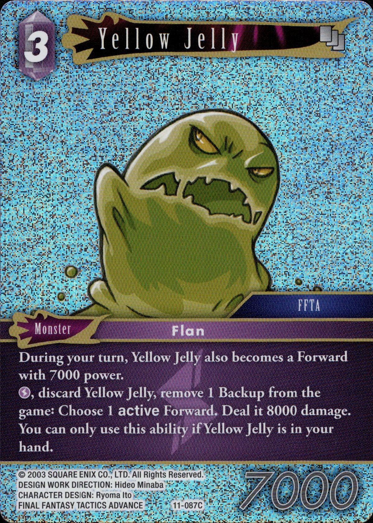 Yellow Jelly - 11-087C - Opus XI - Foil - Card Cavern