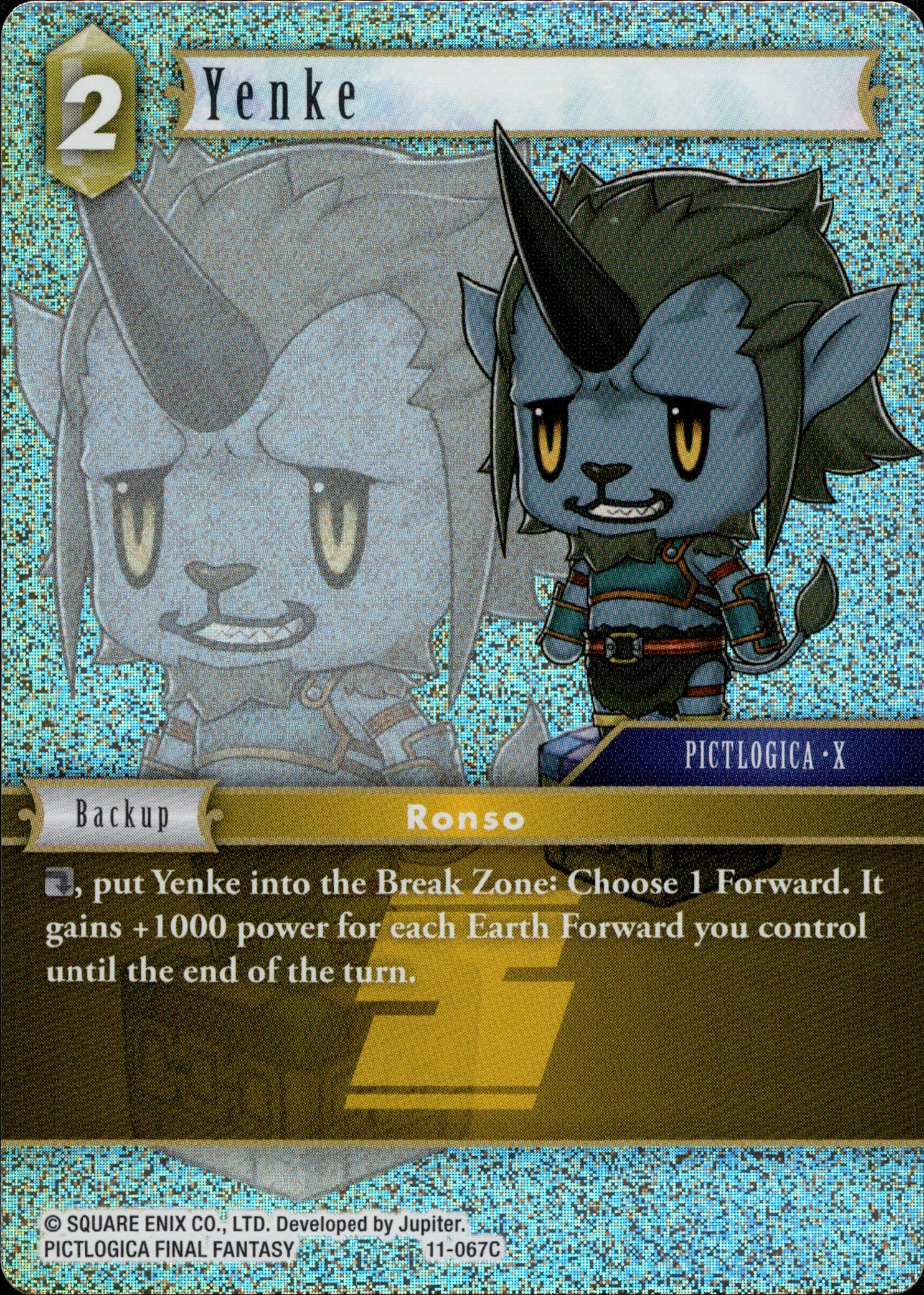 Yenke - 11-067C - Opus XI - Foil - Card Cavern