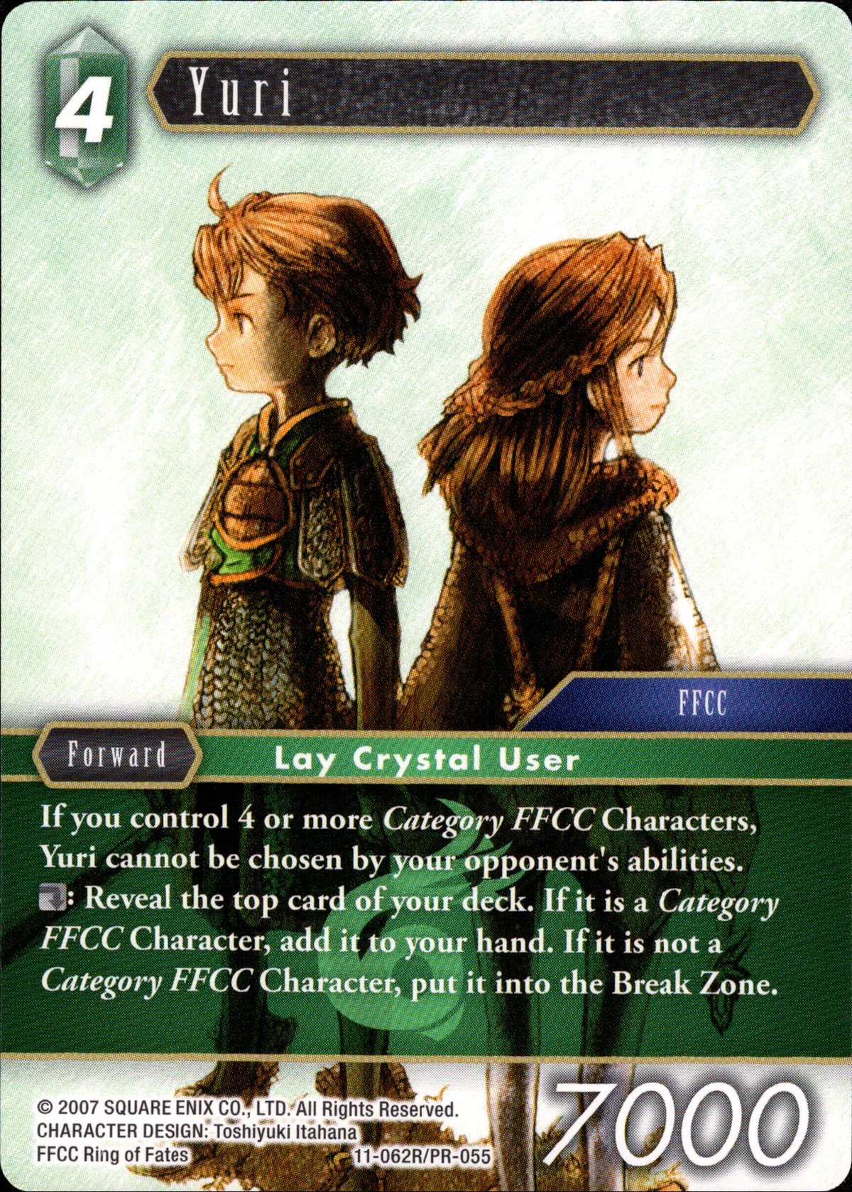 Yuri - 11-062R/PR-055 - Opus XI - Card Cavern