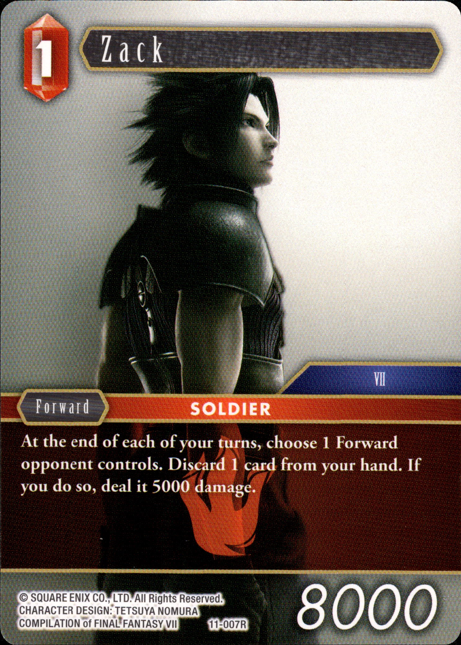 Zack - 11-007R - Opus XI - Card Cavern