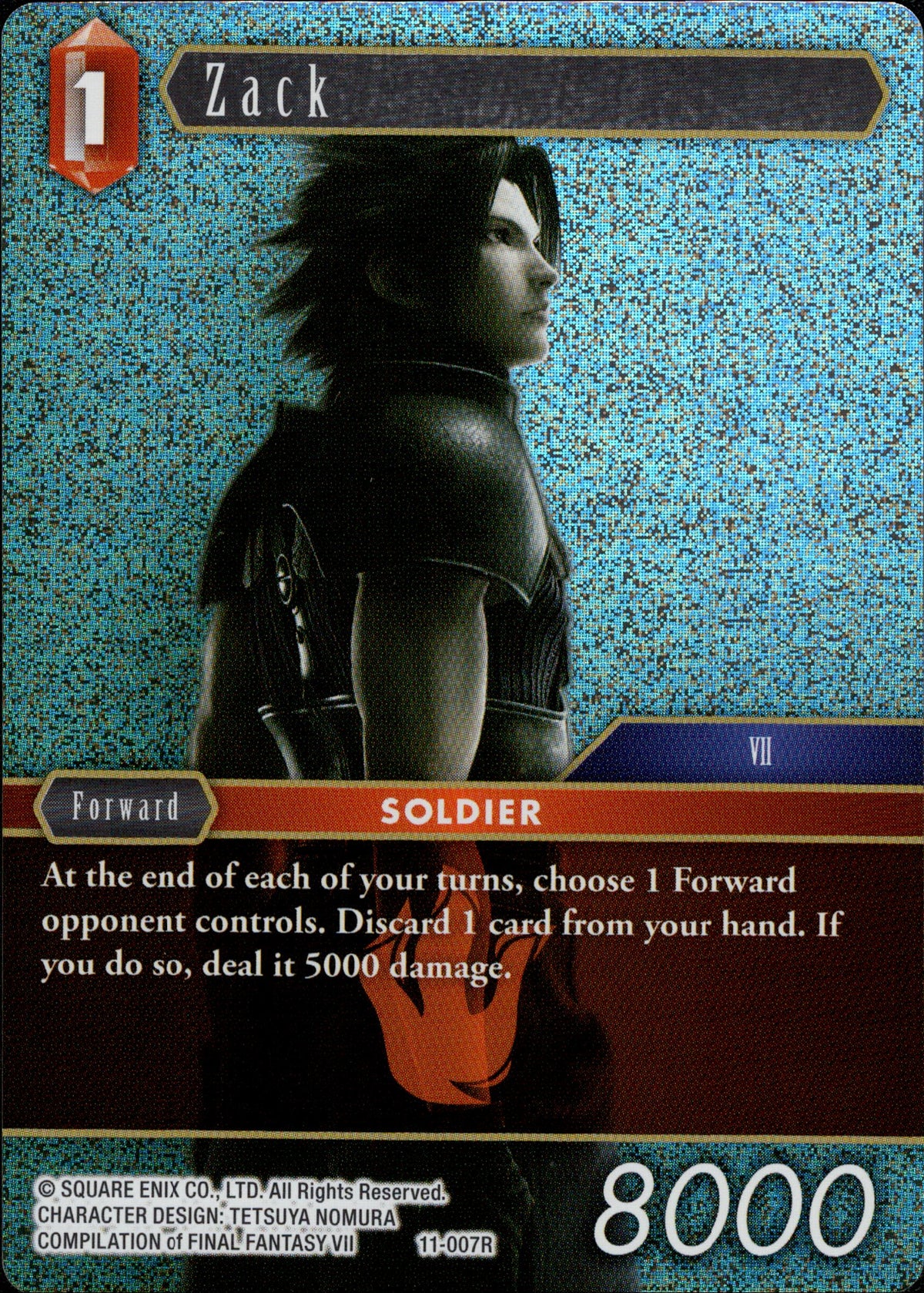 Zack - 11-007R - Opus XI - Foil - Card Cavern