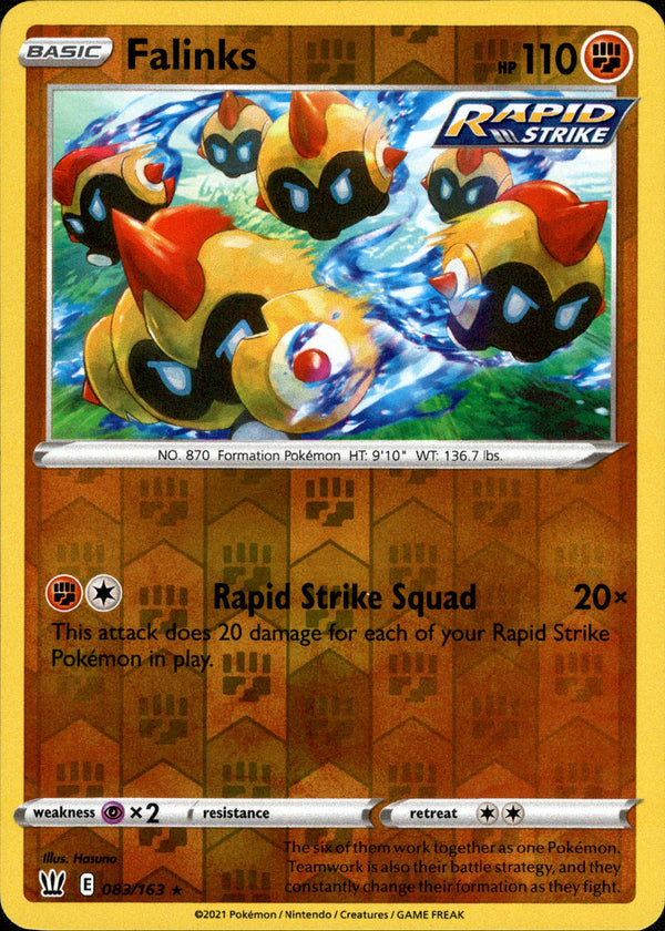 Falinks - 083/163 - Battle Styles - Reverse Holo - Card Cavern
