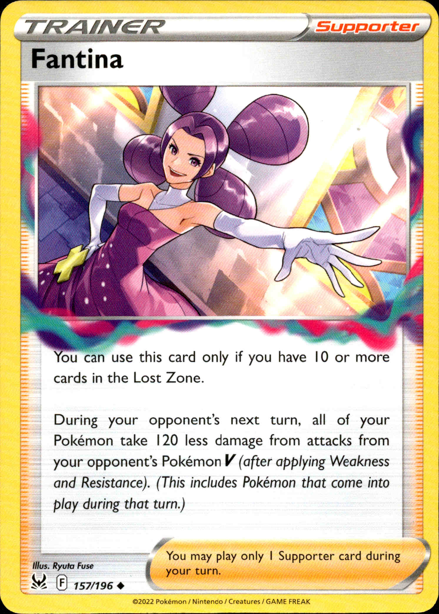Fantina - 157/196 - Lost Origin - Card Cavern